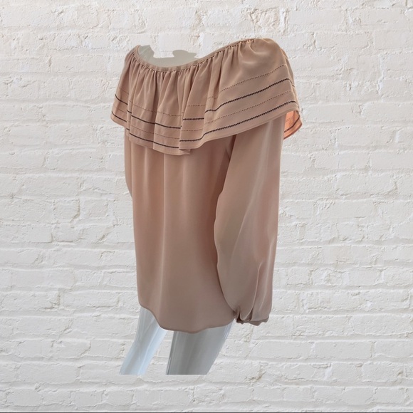 Club Monaco off the shoulder shirt small - Picture 4 of 7